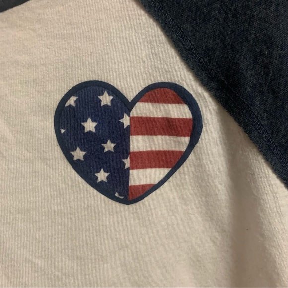 Cropped Hollister Quarter Sleeve Shirt - Picture 2 of 4